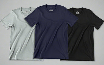 Pack of 3 plain Half sleeves T-Shirt