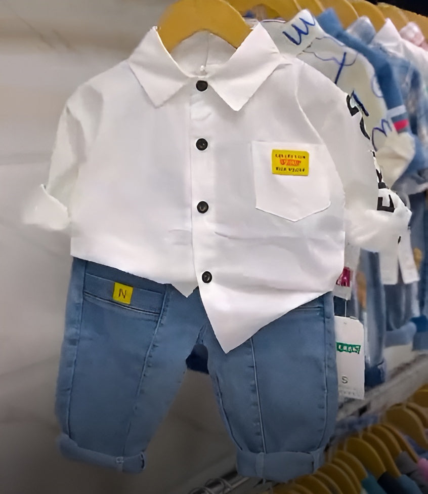 Kids Summer Suit Set (Pack of 6) – Stylish & Breathable Shirts & Shorts for Boys | Sizes 16-32 | 40% OFF – Limited Time