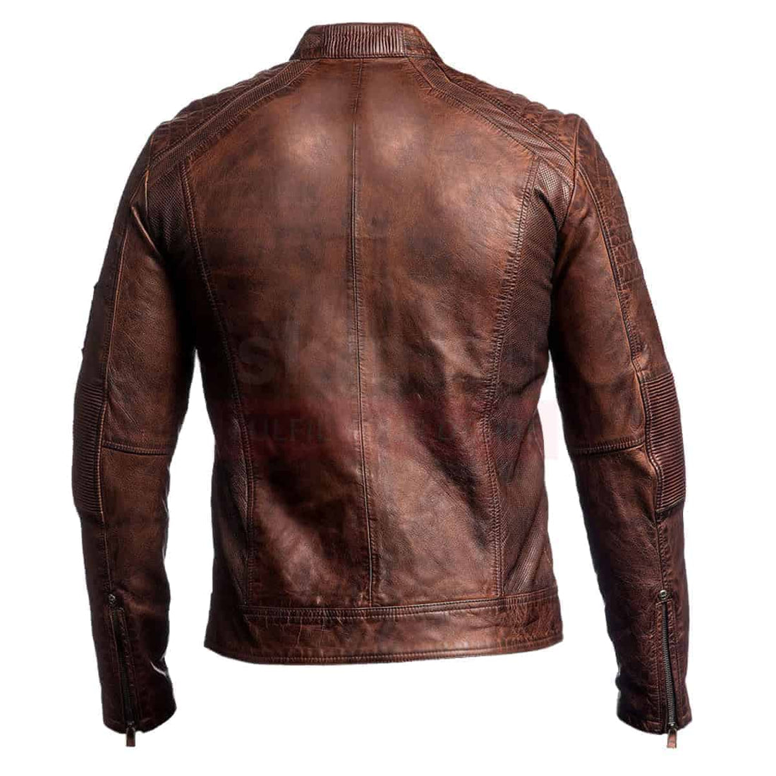 Men's Brown Real Leather Jacket