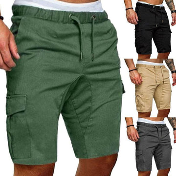 Pack of 4 Cotton Shorts for Men – Breathable Summer Wear with Elastic Waist & Drawstring | Multi-Color | 7624