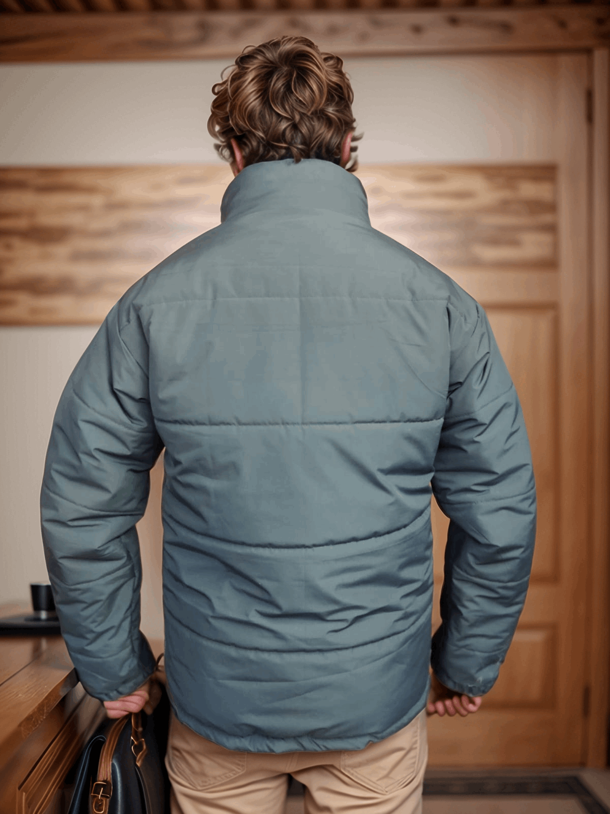 Exclusive Printed Unisex Puffer Jacket.