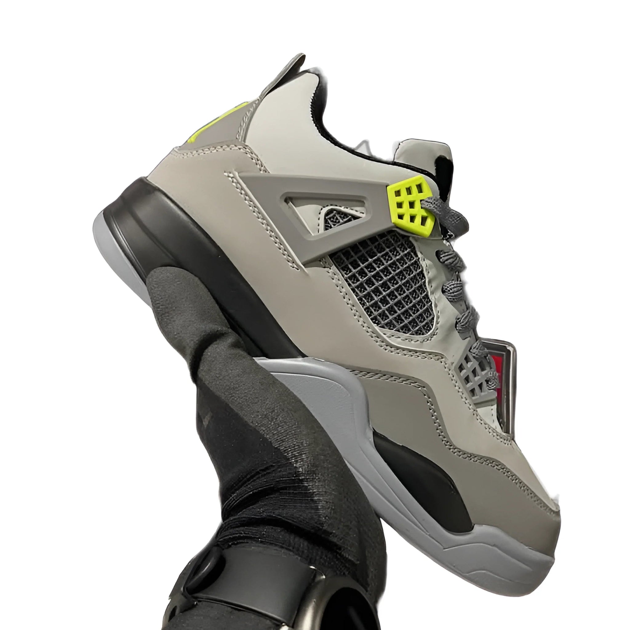 AIR JORDAN 4 - Retro - Grey with Black