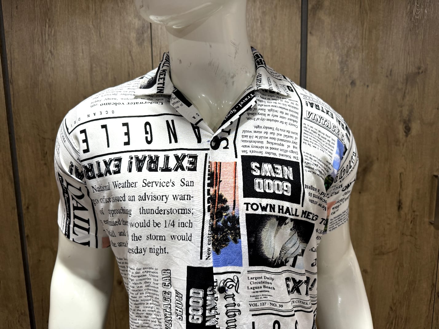 Men's Tropical Printed Shirts.