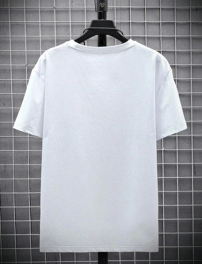 Men's Basic Solid Color T-Shirts.